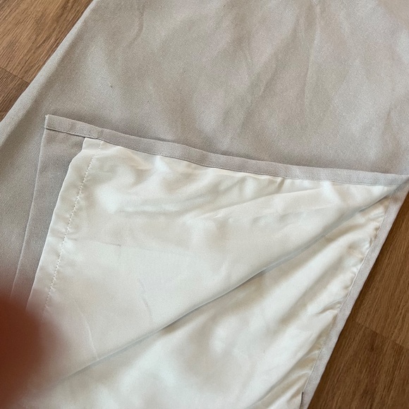 threshold linen aruba gray blackout curtain 50"W x 84"L - Picture 7 of 10